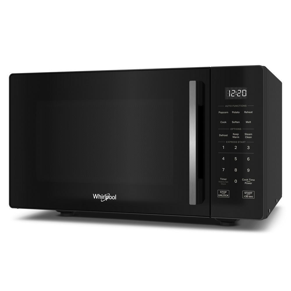 0.9 cu. ft. Black Countertop Microwave With Steam Clean - 900 watt