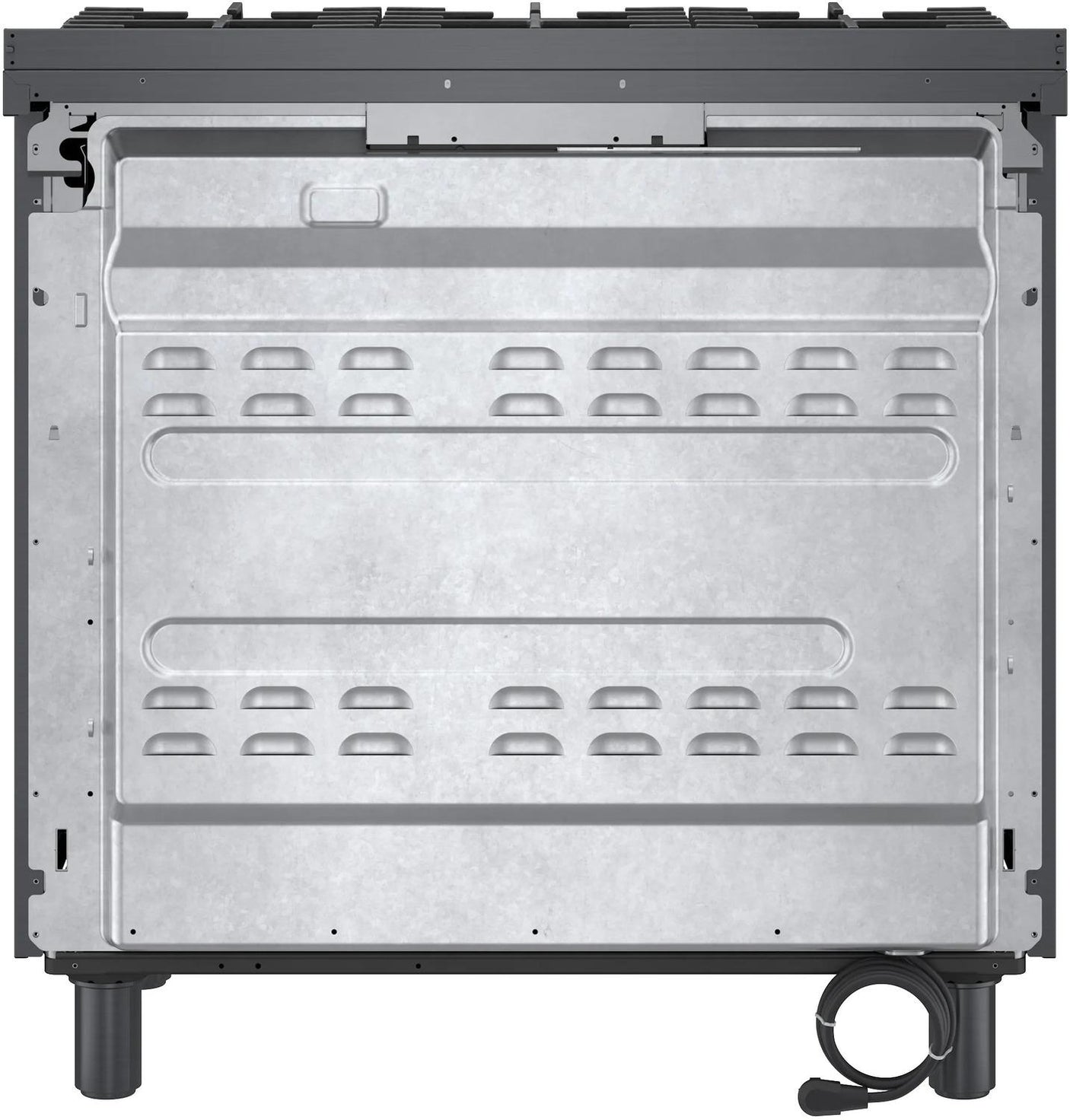 800 Series Gas Freestanding Range 36" Black Stainless Steel