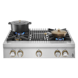 RISE™ 36" Gas Professional-Style Rangetop with Grill