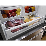 25 Cu. Ft. 36-Width Standard Depth French Door Refrigerator with Interior Dispense