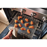 30-inch Gas Range with Air Cooking Technology, No Preheat Air Fry and Air Baking and Self Clean