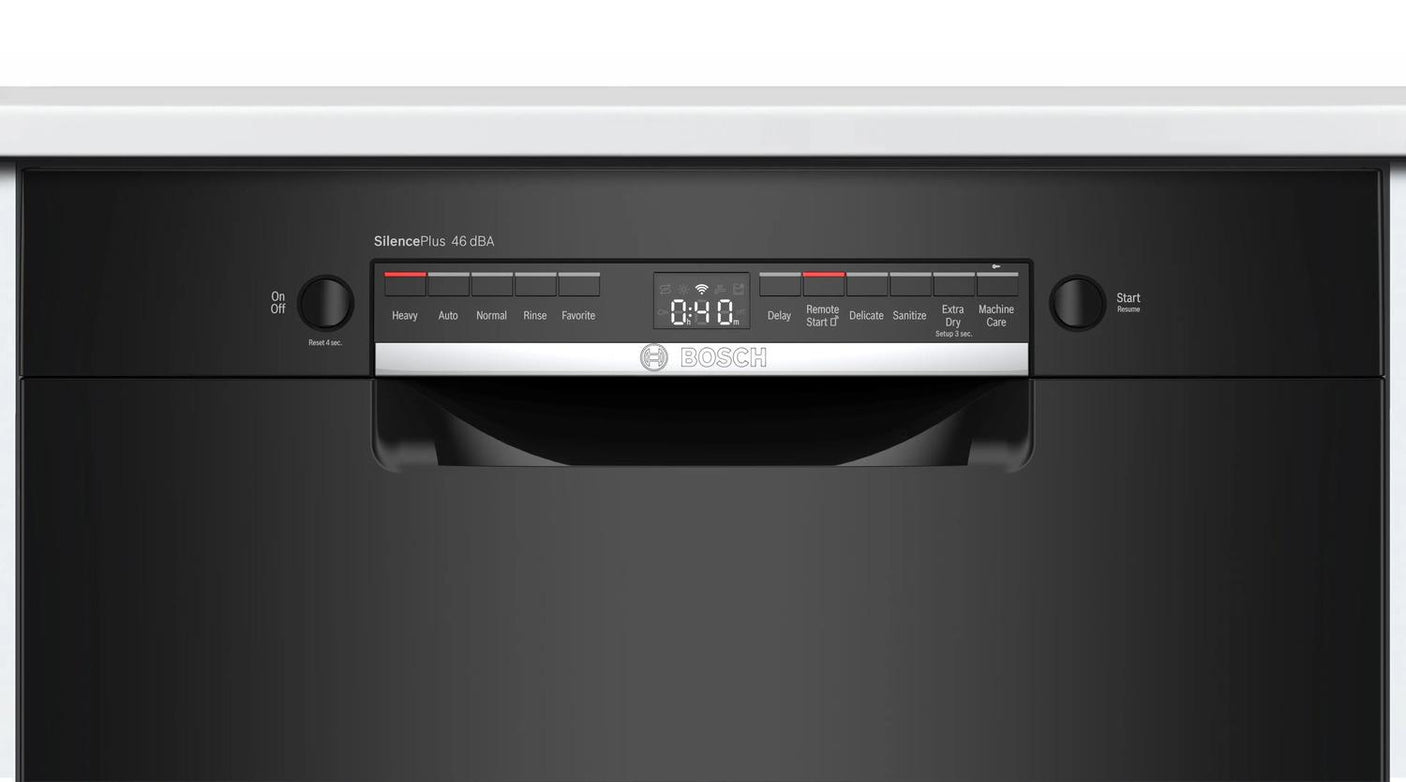 300 Series Dishwasher 24" Black