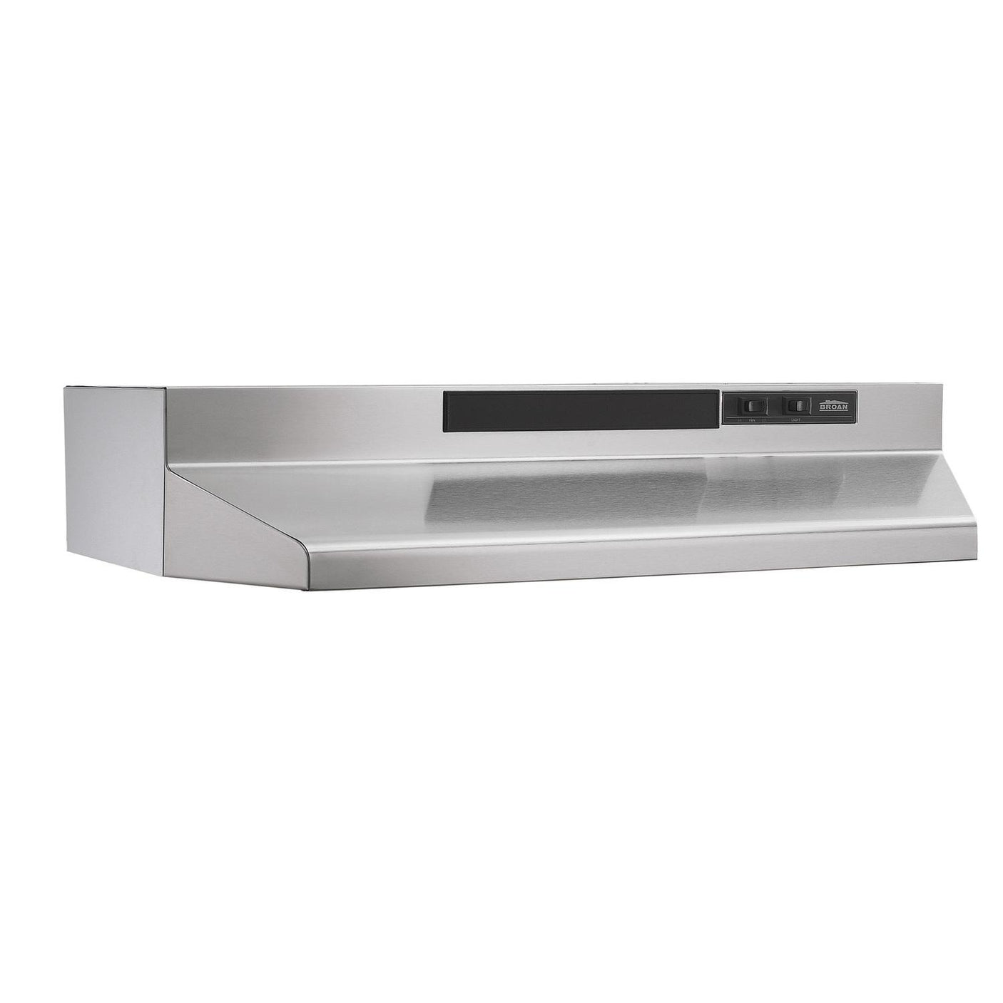 Broan® 36-Inch Convertible Under-Cabinet Range Hood, 230 Max Blower CFM, Stainless Steel