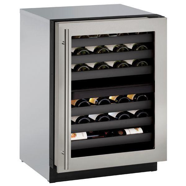 3024zwc 24" Dual-zone Wine Refrigerator With Stainless Frame Finish and Field Reversible Door Swing (115 V/60 Hz Volts /60 Hz Hz)