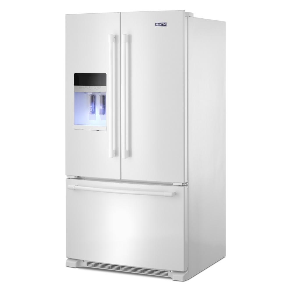 36- Inch Wide French Door Refrigerator with PowerCold® Feature - 25 Cu. Ft.