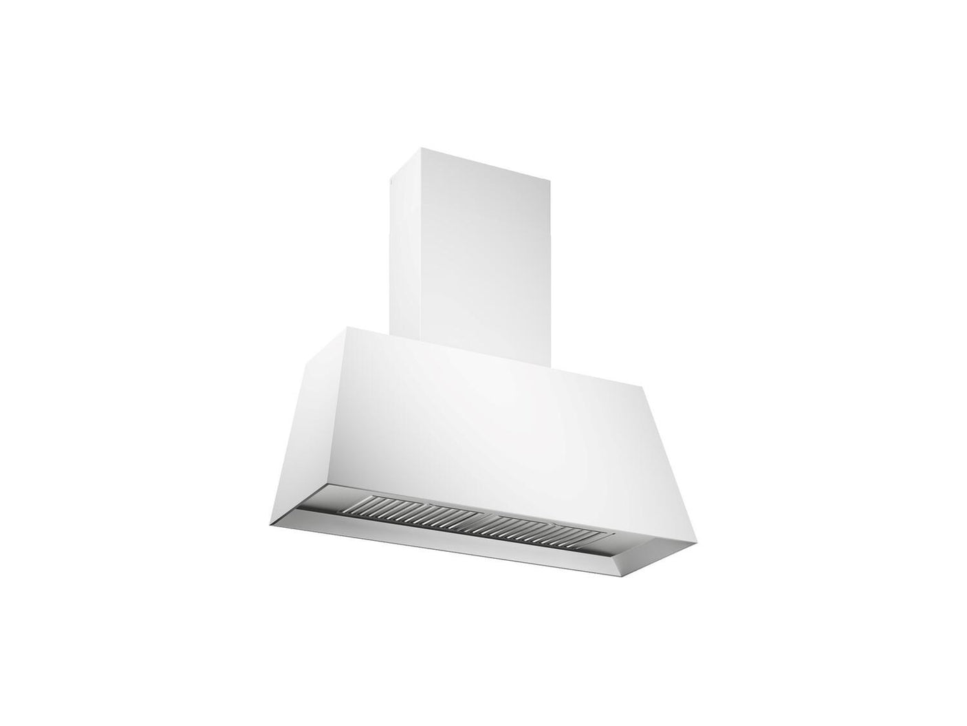 30" Modern Canopy Hood 600 CFM White