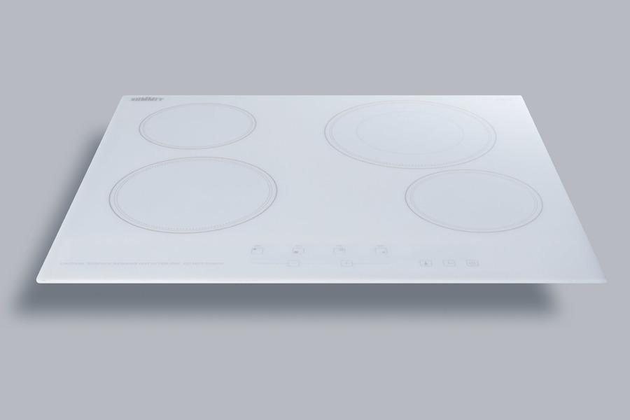 24" Wide 230v 4-burner Radiant Cooktop