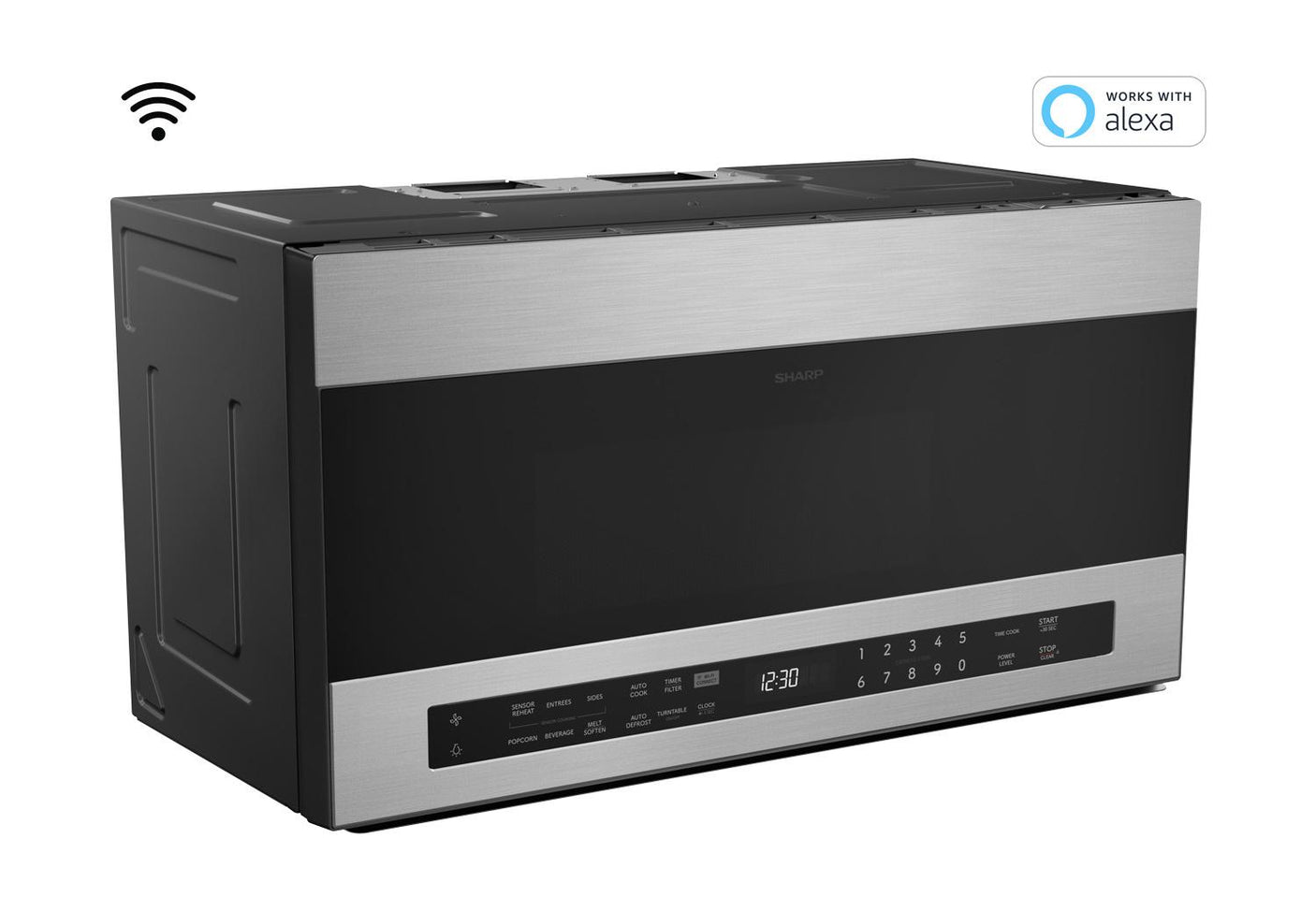 1.9 cu. ft. Smart Over-the-Range-Microwave Oven