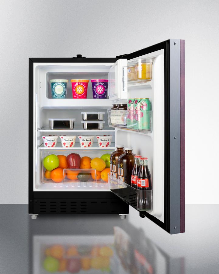 21" Wide Built-in Refrigerator-freezer, ADA Compliant (panel Not Included)