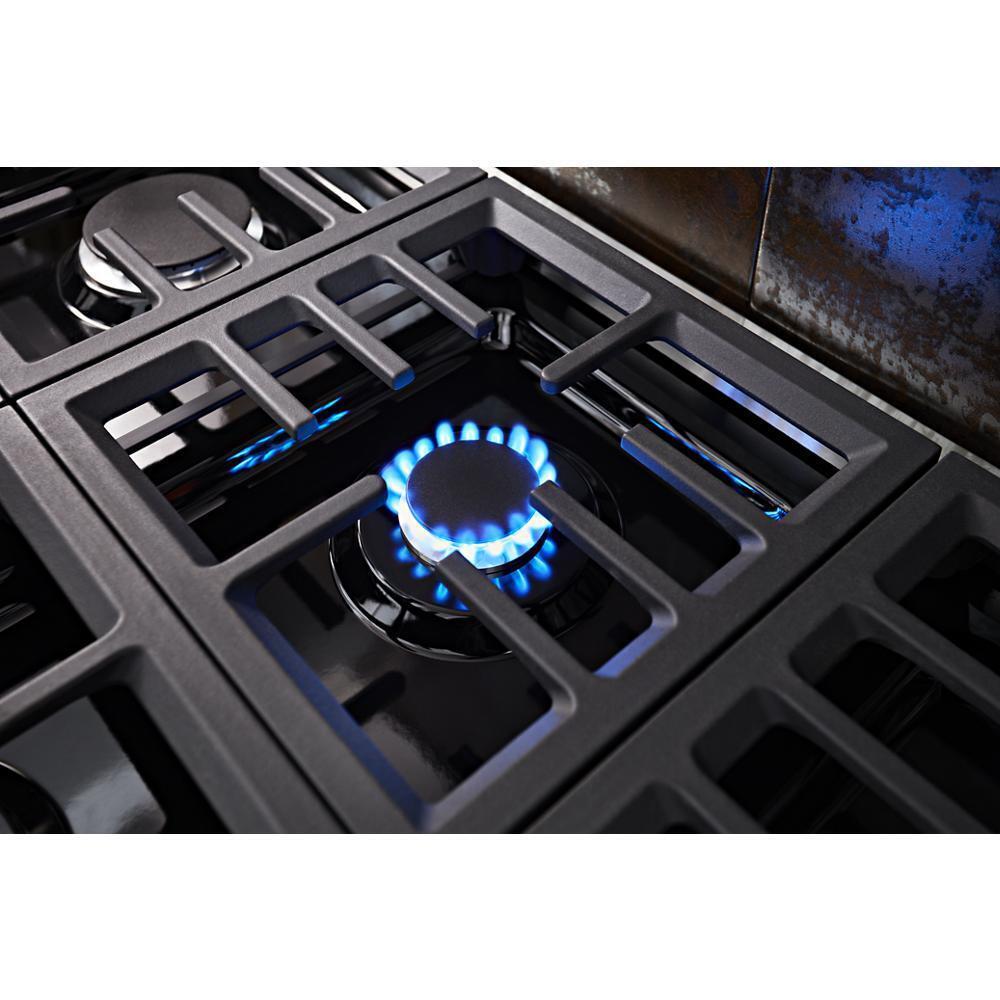 KitchenAid® 36'' Smart Commercial-Style Dual Fuel Range with 6 Burners