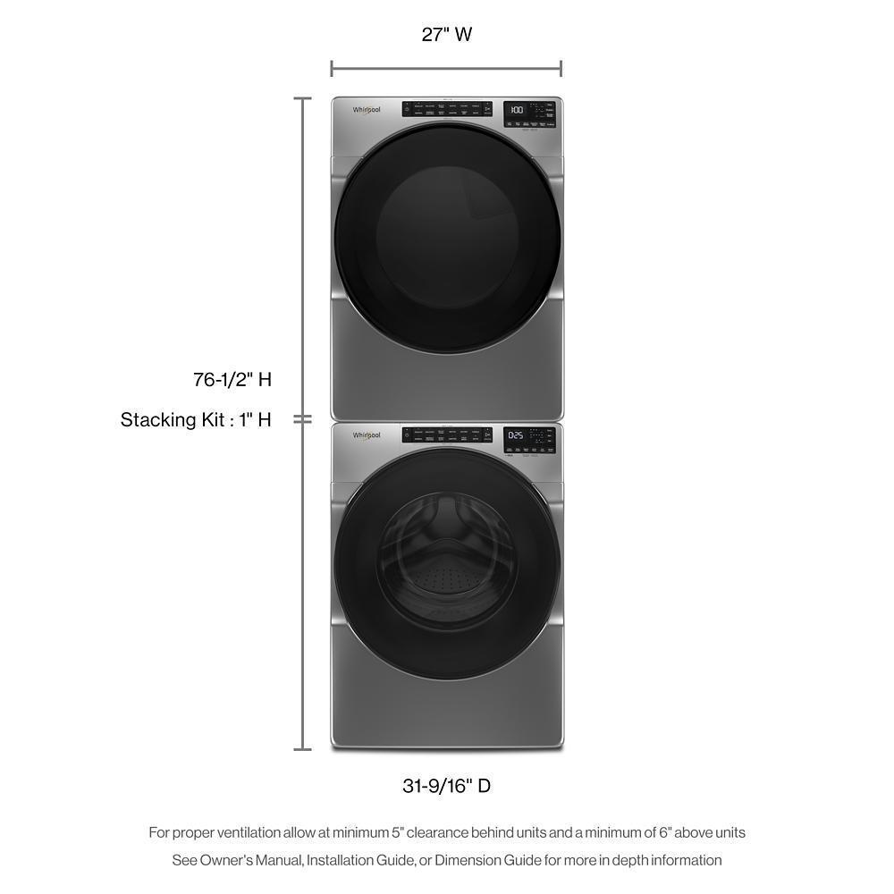 4.3 cu. ft. Closet-Depth Front Load Washer with Intuitive Controls