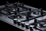 36" Wide 5-burner Propane Gas Cooktop In Stainless Steel