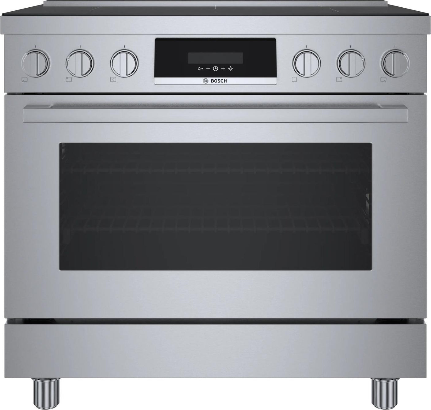 800 Series Induction freestanding range 36" Stainless Steel