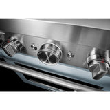 KitchenAid® 30'' Smart Commercial-Style Dual Fuel Range with 4 Burners