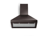 36" Designer Chimney Wall Hood- 600 CFM - 4 Speeds