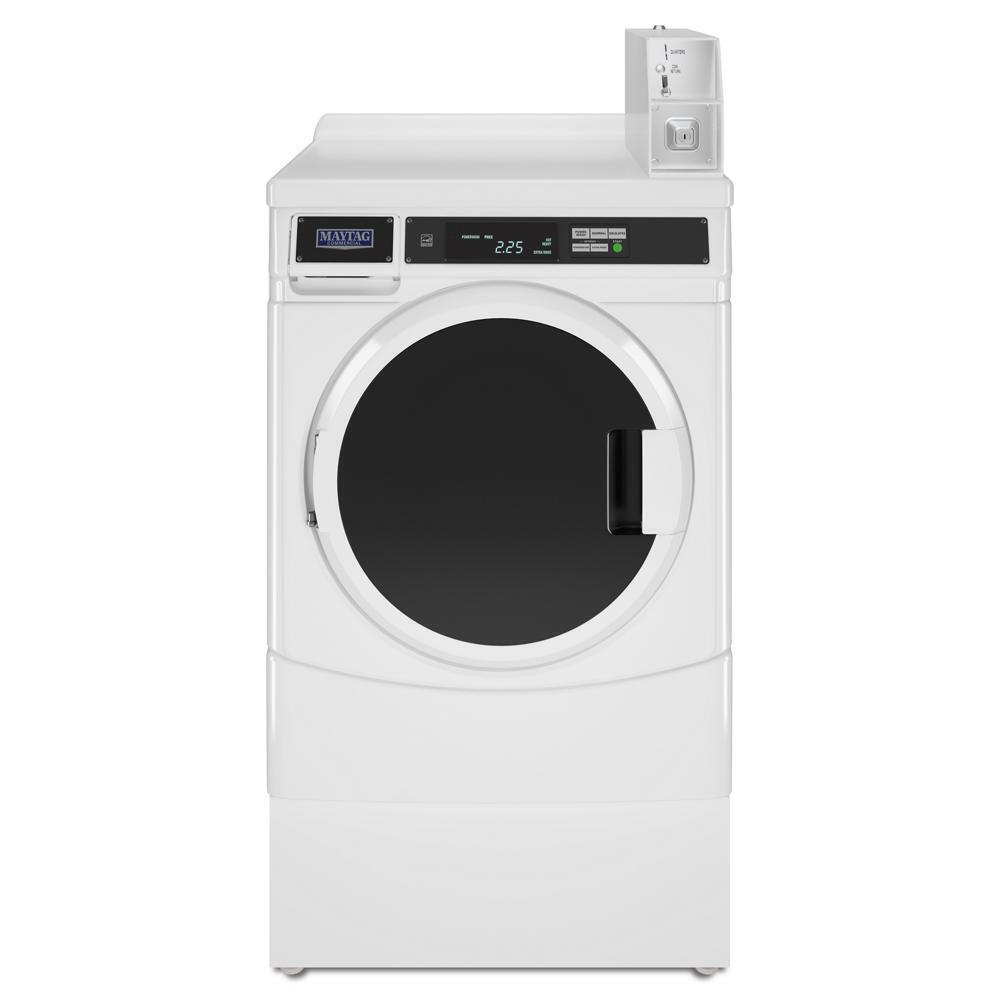 27" Commercial High-Efficiency Energy Star-Qualified Front-Load Washer Featuring Factory-Installed Coin Drop with Coin Box