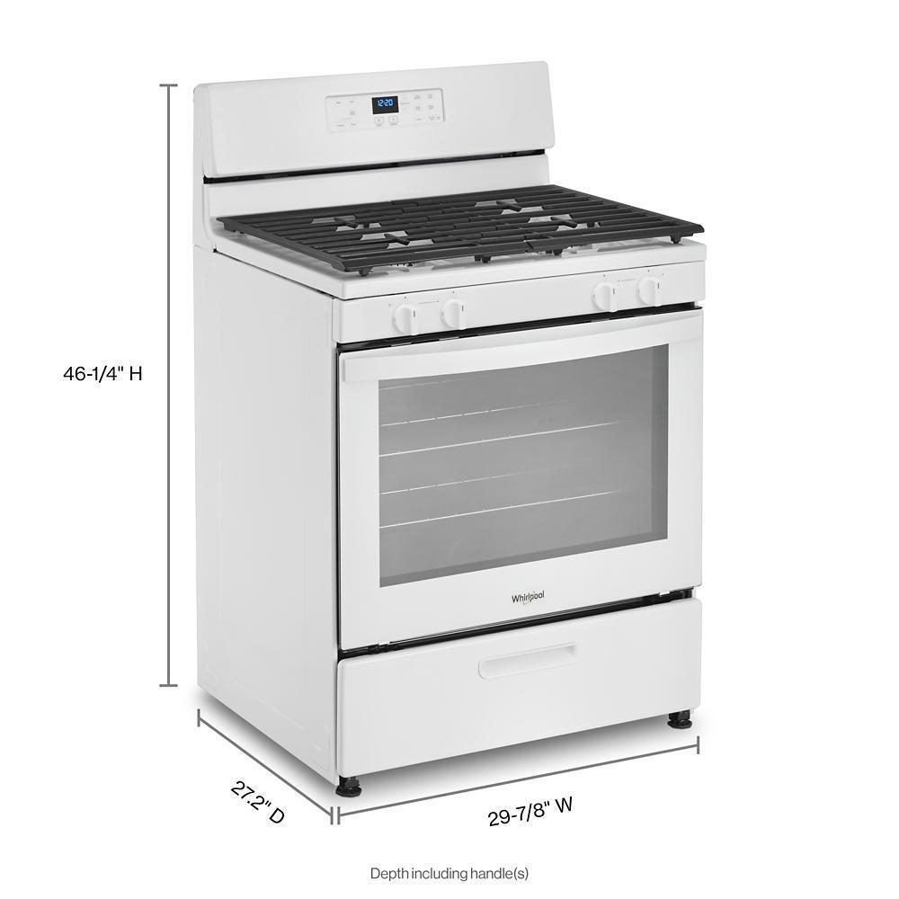 5.1 Cu. Ft. Freestanding Gas Range with Broiler Drawer