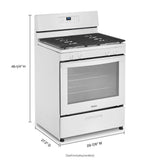 5.1 Cu. Ft. Freestanding Gas Range with Broiler Drawer