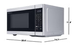 Sharp 1.1 cu. ft. 1000W Smart Stainless Steel Countertop Microwave Oven