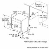 Ascenta Bar Hndl, 6/2 Cycles, 50 dBA, Adj Rack - SS