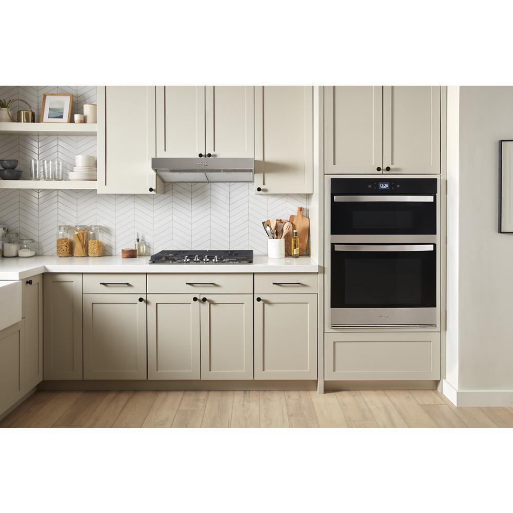 6.4 Total Cu. Ft. Combo Wall Oven with Air Fry When Connected*