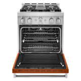 KitchenAid® 30'' Smart Commercial-Style Gas Range with 4 Burners