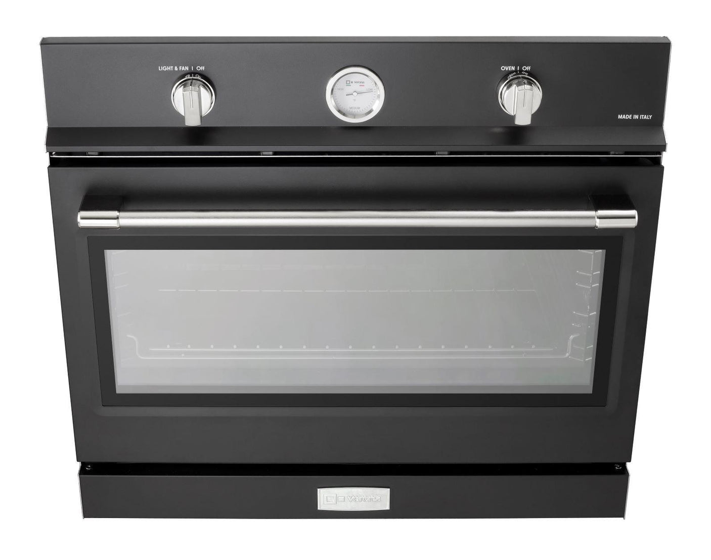 Verona 30" Gas Built-In Oven Matte Black