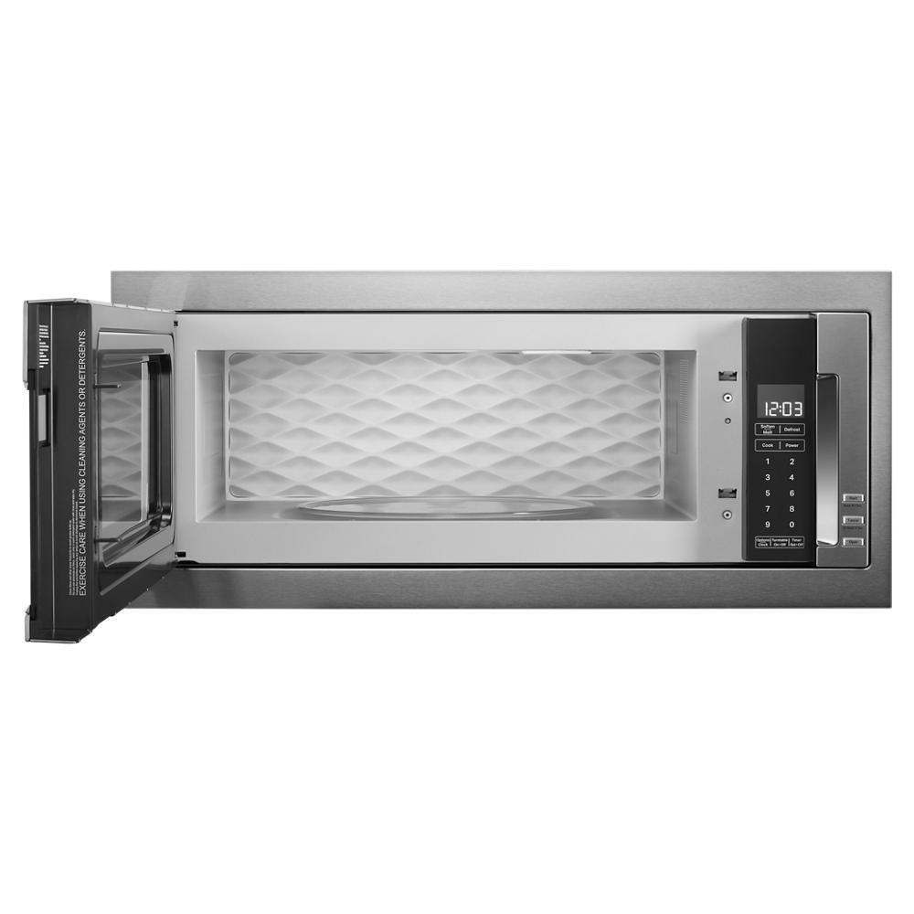 1000 Watt Built-In Low Profile Microwave with Slim Trim Kit