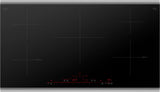 800 Series Induction Cooktop 36" Black, surface mount with frame