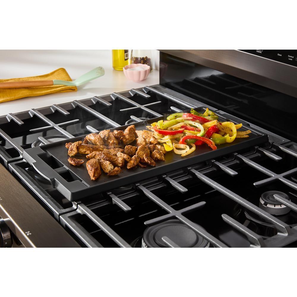 30-inch Gas Range with Air Cooking Technology, No Preheat Air Fry and Air Baking and Self Clean