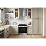 Whirlpool® 34" Tall Range with Self Clean Oven Cycle