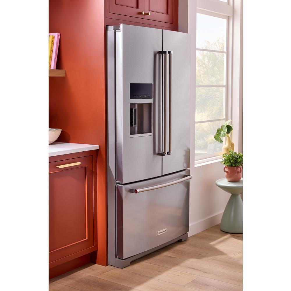 26.8 Cu. Ft. Standard-Depth French Door Refrigerator with Exterior Ice and Water Dispenser