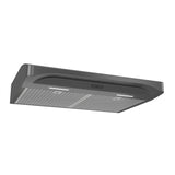 Broan® Elite 36-Inch Convertible Under-Cabinet Range Hood, Black Stainless Steel, 375 Max Blower CFM