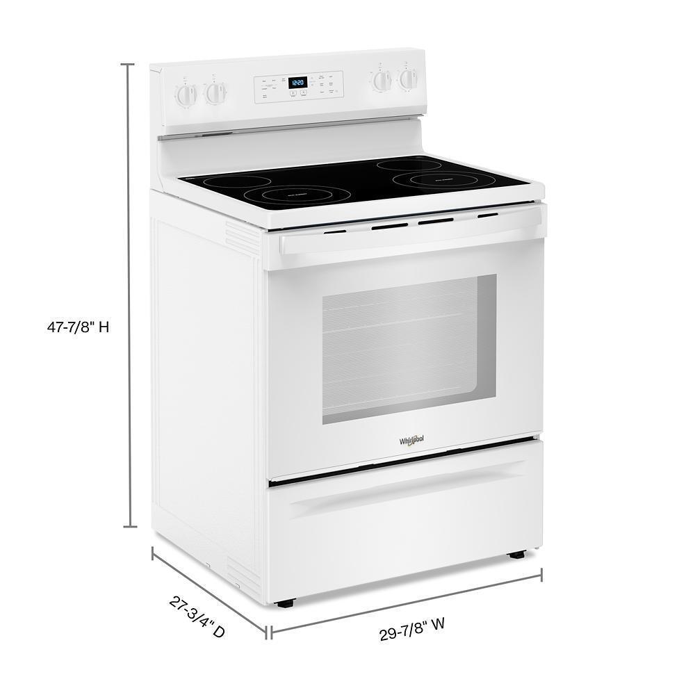 30-inch Electric Range with Self Clean