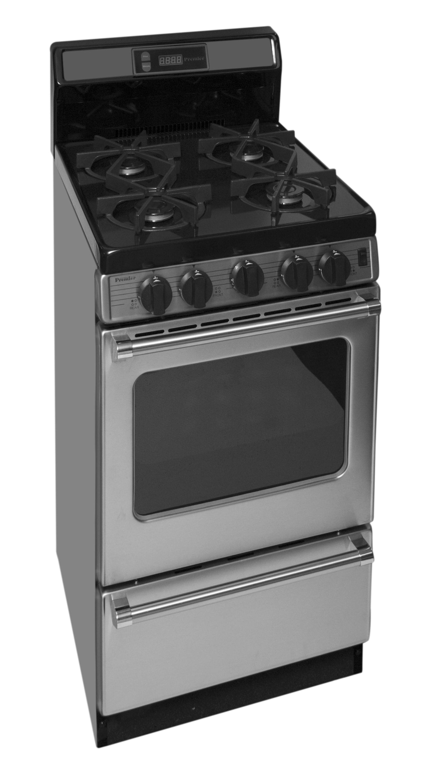 20 in. ProSeries Freestanding Sealed Burner Gas Range in Stainless Steel