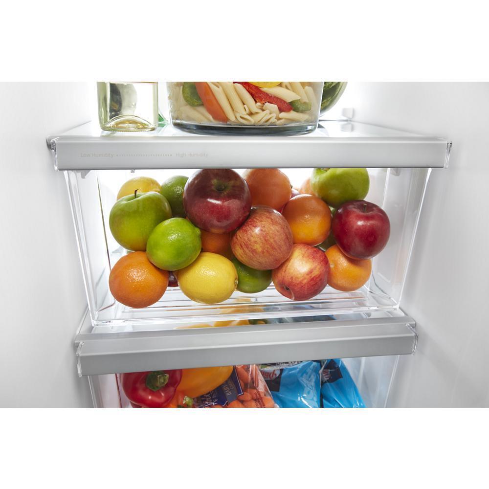 33-inch Wide Side-by-Side Refrigerator - 21 cu. ft.