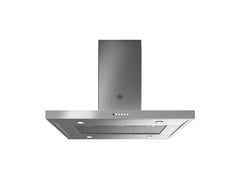 42 T-Shape Island Hood, 1 motor 600 CFM Stainless Steel