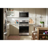 30-inch Gas Range with Air Cooking Technology, No Preheat Air Fry and Air Baking and Self Clean