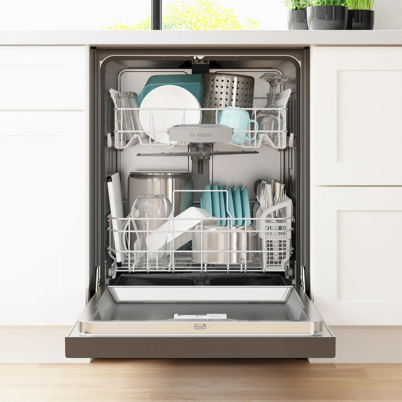 300 Series Dishwasher 24" Black