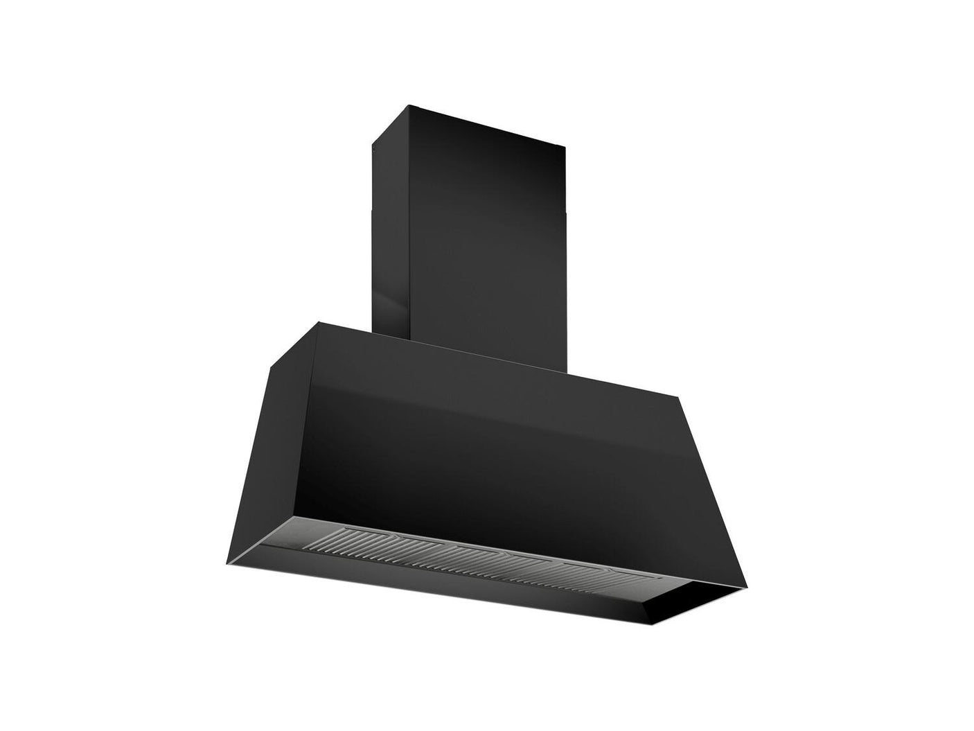 36" Modern Canopy Hood 600 CFM Black