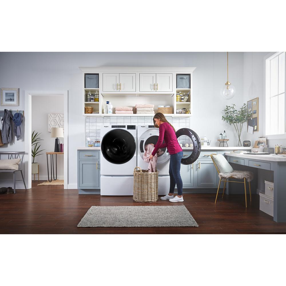 15.5" Pedestal for Front Load Washer and Dryer with Storage