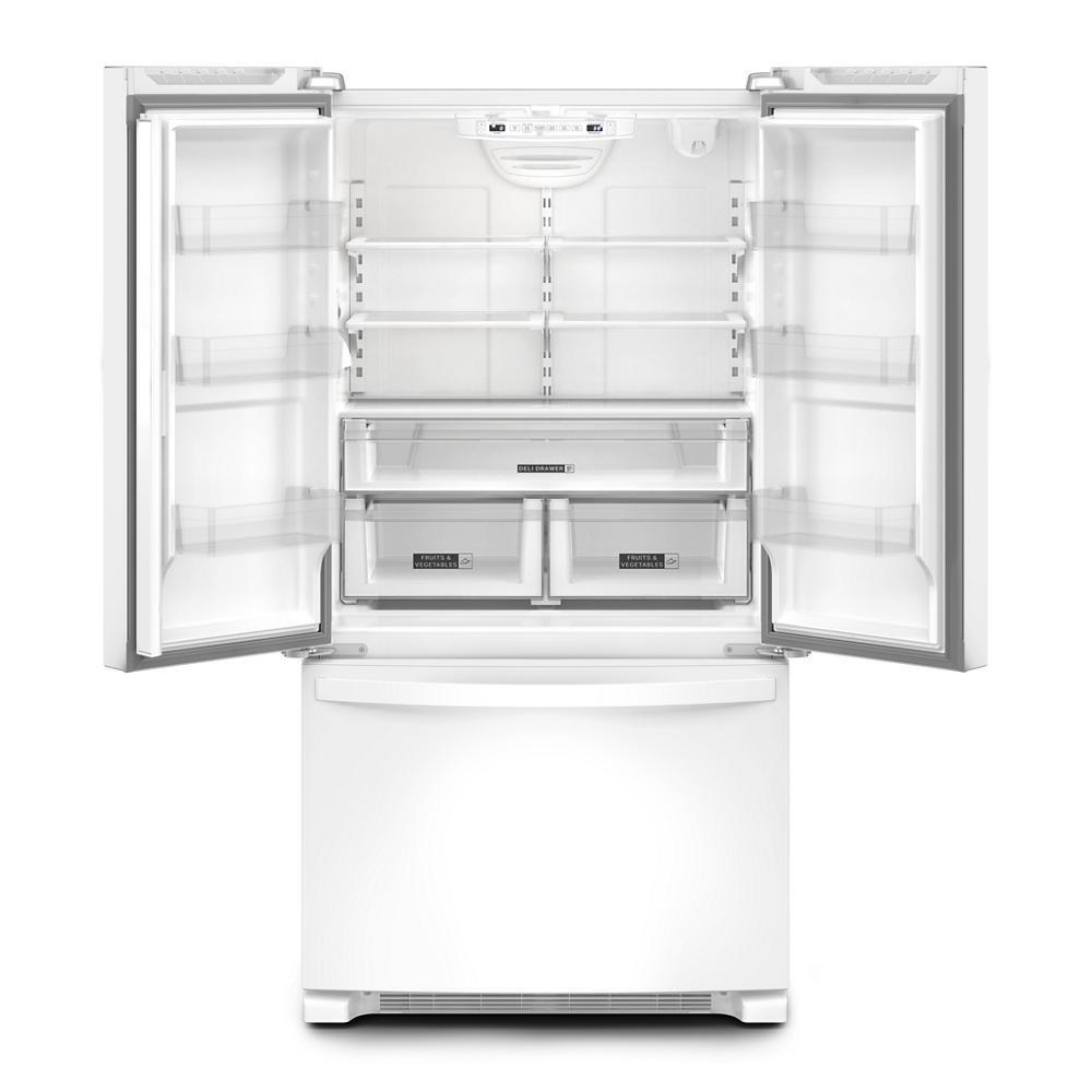 36-Inch Wide Counter-Depth French Door Bottom Mount Refrigerator - 20 cu. ft.