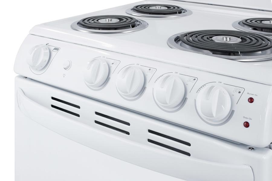 20" Wide Electric Coil Range