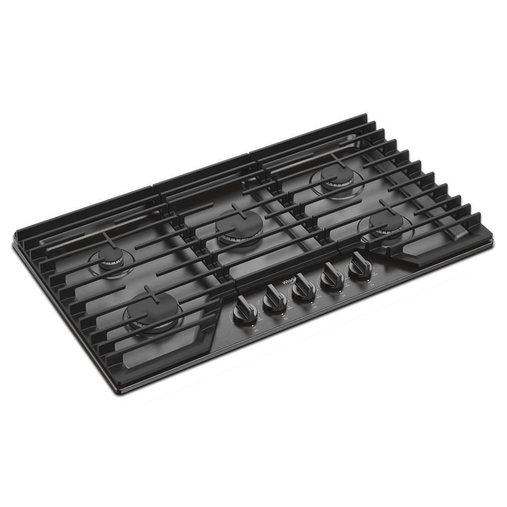 36-inch Gas Cooktop with EZ-2-Lift™ Hinged Cast-Iron Grates