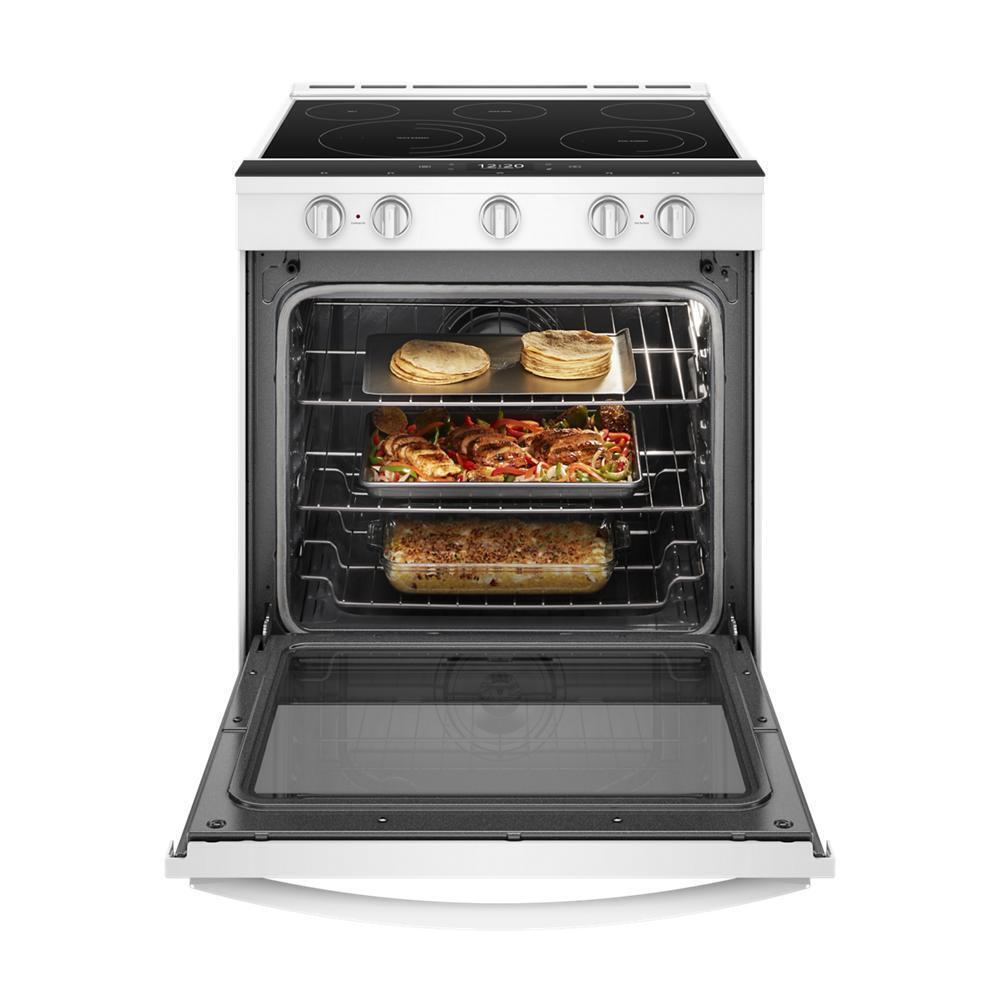 6.4 cu. ft. Smart Slide-in Electric Range with Air Fry, when Connected