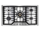 ROBAM ROBAM-G515 36-in 5 Burners Stainless Steel Gas Cooktop