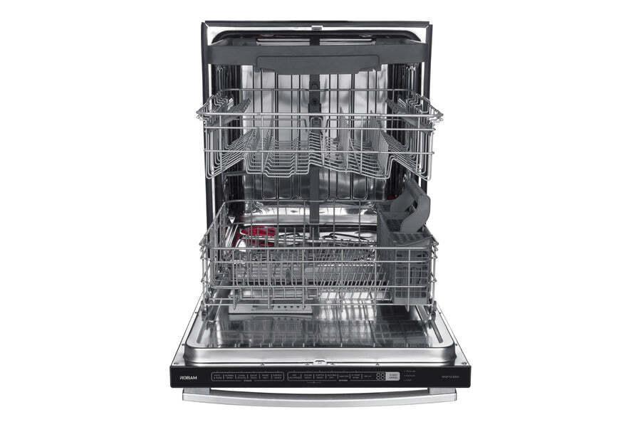 ROBAM W652S 24 Quiet Stainless Steel Dishwasher  47dB, Vortex Wash, Sterilization Function, 7 Options  Fit 14 set (154 pcs) of Cook Wares