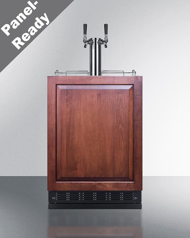 24" Wide Beer Kegerator (panel Not Included)