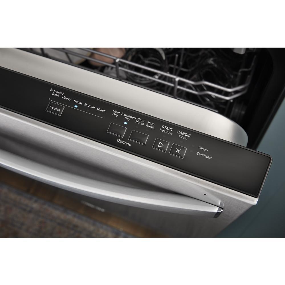 Fingerprint Resistant Quiet Dishwasher with Boost Cycle