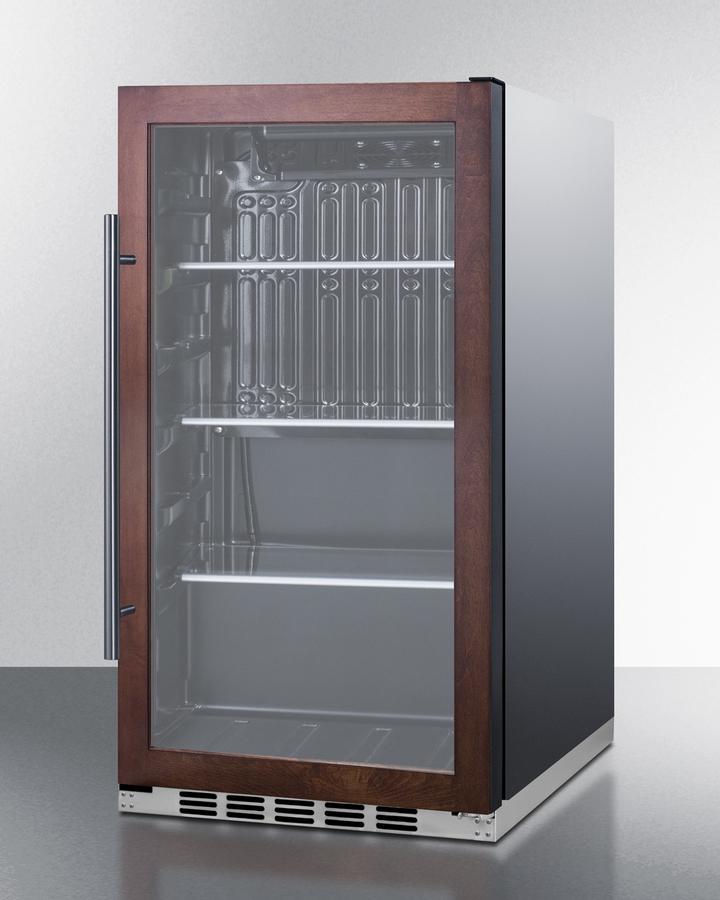 Shallow Depth Indoor/outdoor Beverage Cooler